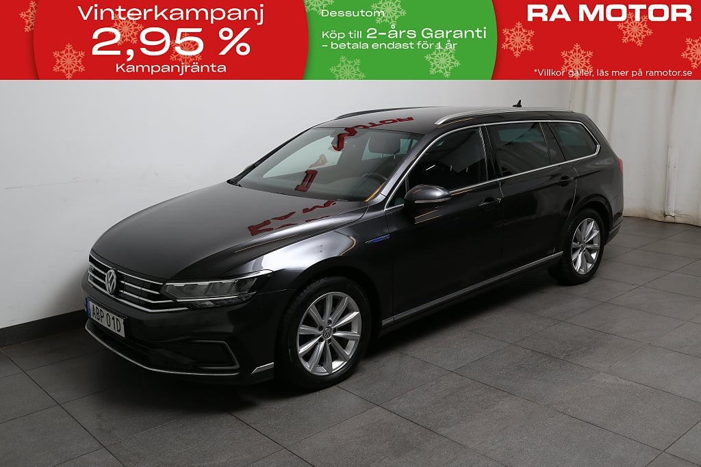 Volkswagen Passat GTE 218hk DSG Sportscombi Navi Kamera Drag 2020
