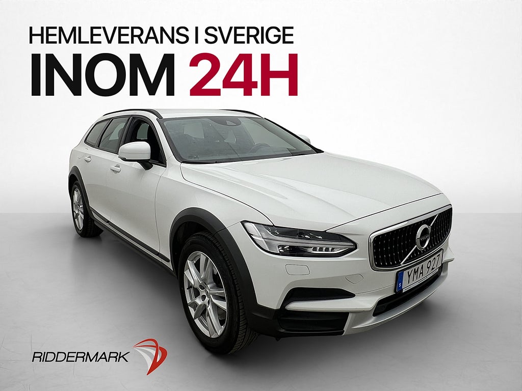 Volvo V90 Cross Country D4 AWD Kinetic VOC Värm CarPlay Drag