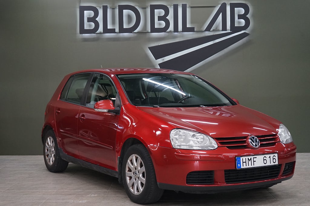 Volkswagen Golf 5-dörrar 1.6 Multifuel Trendline AUX M-värmare 102HK