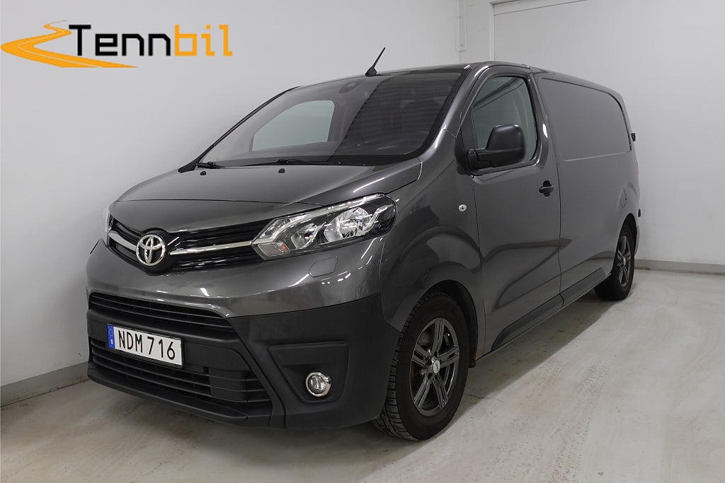 Toyota ProAce 2.0 D-4D Adap-F Dragkrok P-Värme HuD Sidodörr 