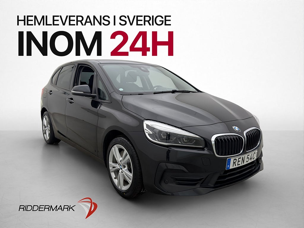 BMW 225xe Active Tourer 220hk HUD Navi Sensorer