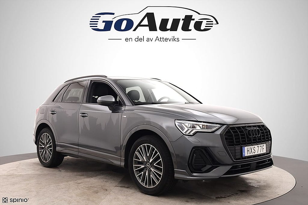 Audi Q3 45 TFSI e S Tronic S-line Evolutionspkt Svart Optik