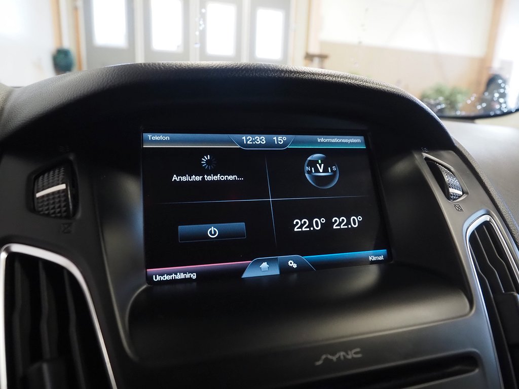 Ford Focus 1.0 EcoBoost 125hk Titanium Farthållare 2017