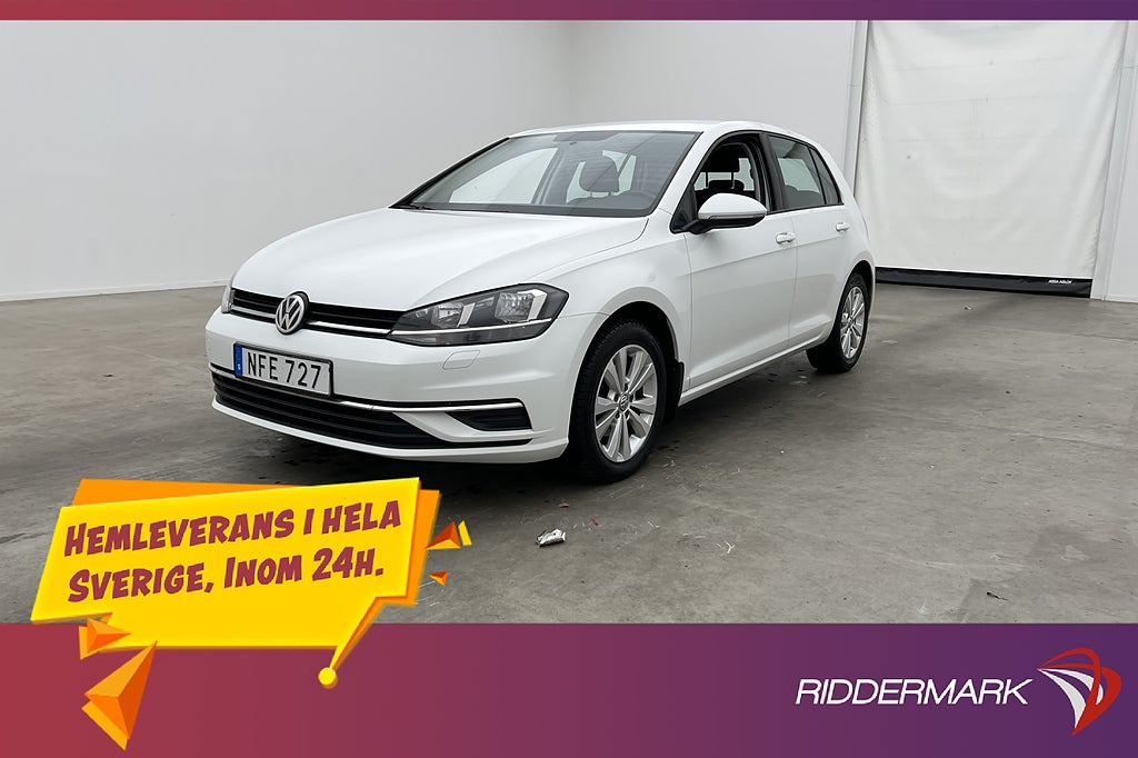 Volkswagen Golf 1.0 TSI 110hk CarPlay Adaptiv-Farthållare