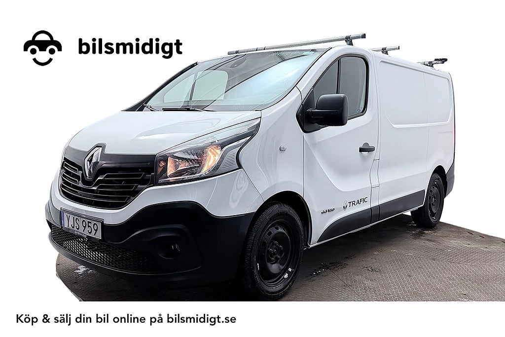 Renault trafic 2.9t Drag Värmare Inredd 3-sits MOMS