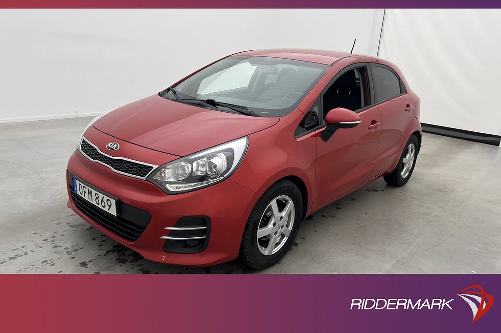 Kia Rio 1.2 CVVT 84hk Kamera Navi Rattvärme Sensorer