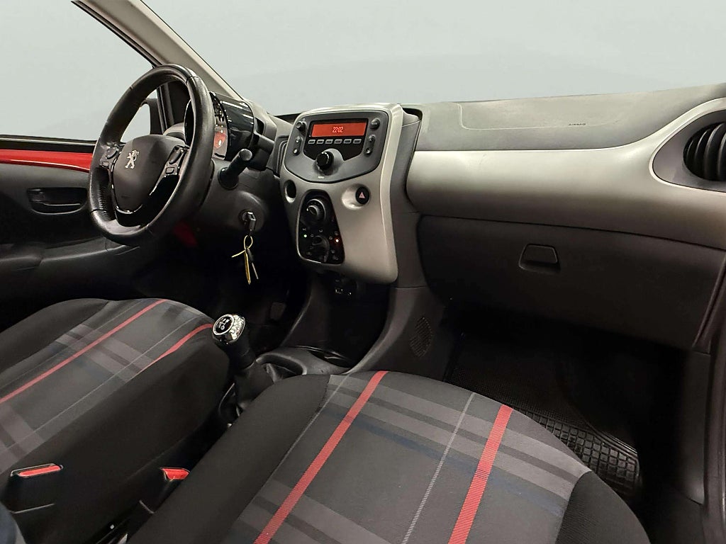 Peugeot 108 5-dörrar 1.0 VTi Active V-Hjul Fullservad - miniatyr 15