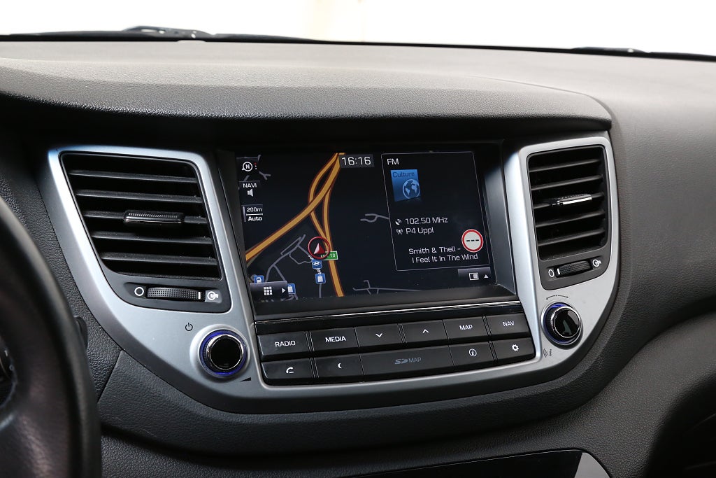 Hyundai Tucson 1,6 T-GDI 177hk ComfortPlus AWD Aut Motorv Dragkrok 2017