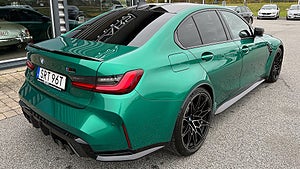 BMW M3 Competition klarar av 0-100 km/h på 3,5 sekunder. 