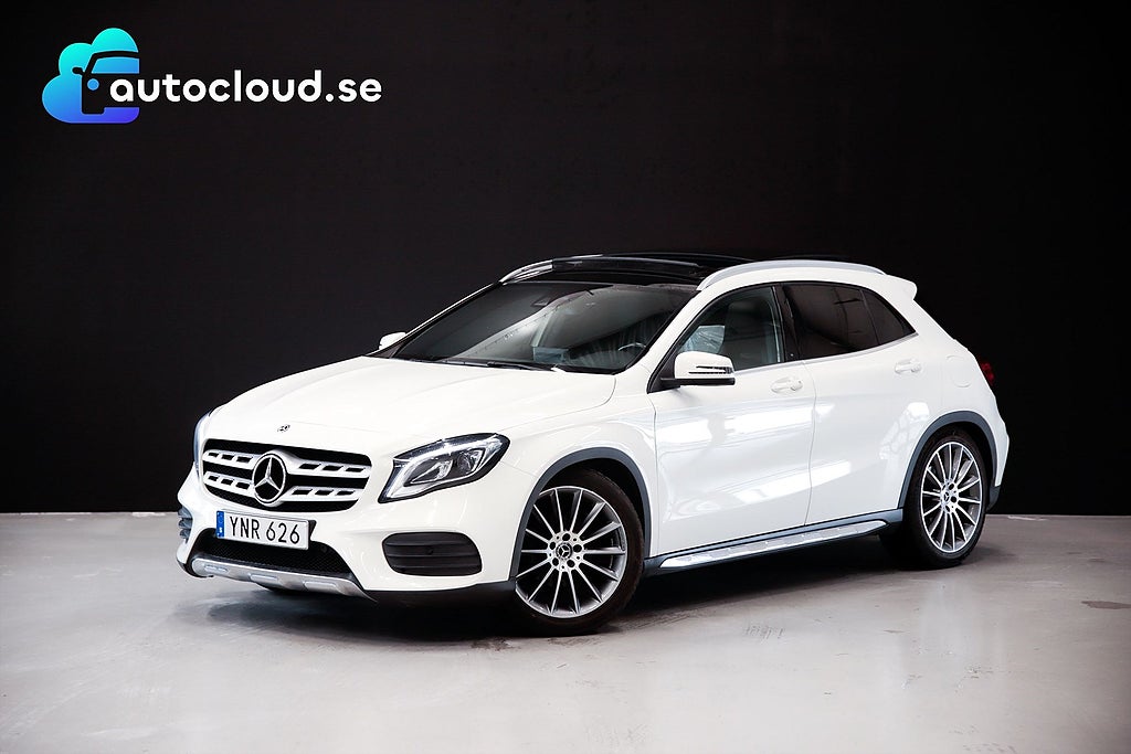 Mercedes-Benz GLA 200 d AMG RESERVERAD Pano Drag Värmare