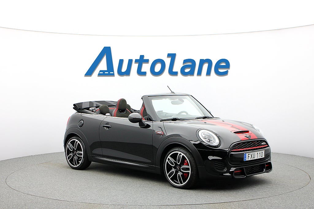 MINI John Cooper Works Convertible JCW PRO,H/K,Spjäll,Navi,Kolfiber 231hk
