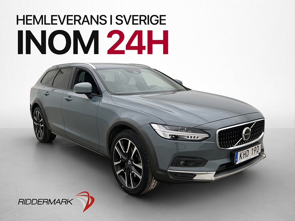 Volvo V90 Cross Country D4 AWD VOC Värmare H/K Kamera Skinn
