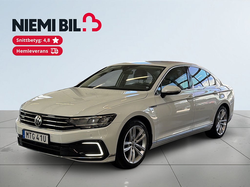 Volkswagen Passat GTE 1.4 TSI DSG S&V-hjul/Kamera/Carplay/Drag/Navi