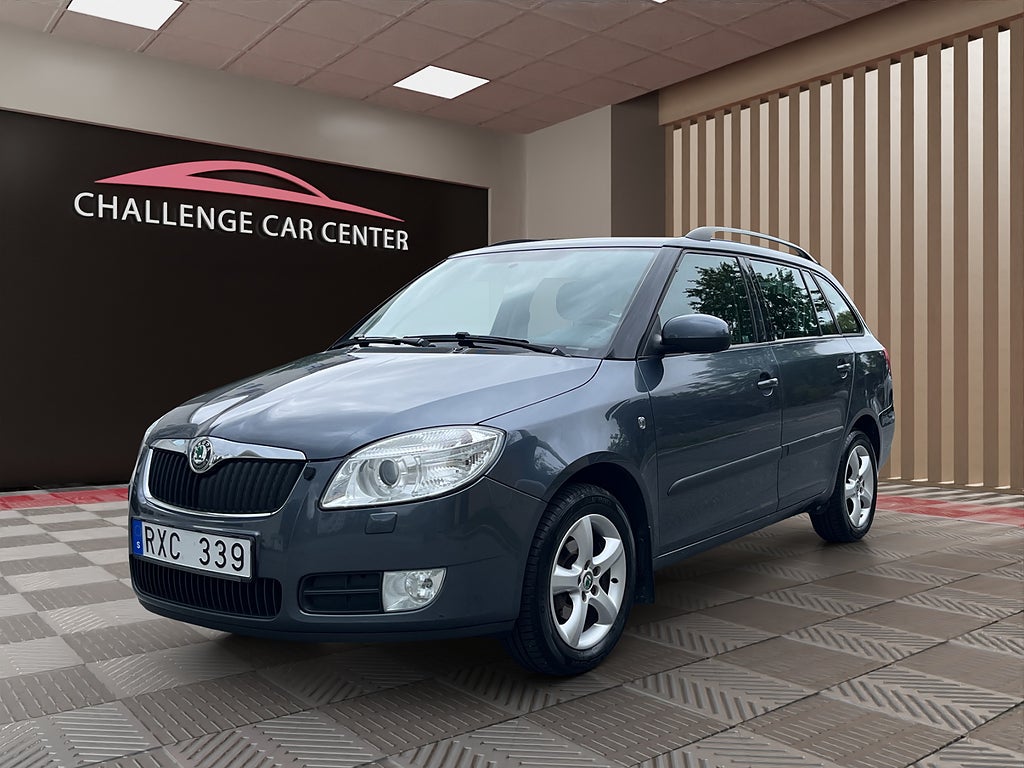 Skoda Fabia 1.6 TipTronic , AUT, Full servicehistorik,Dragkrok