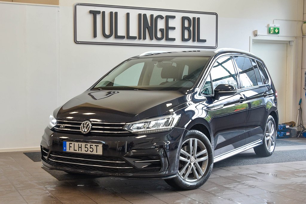 Volkswagen Touran 2.0 TDI DSG R-Line Värmare Drag 7-Sits