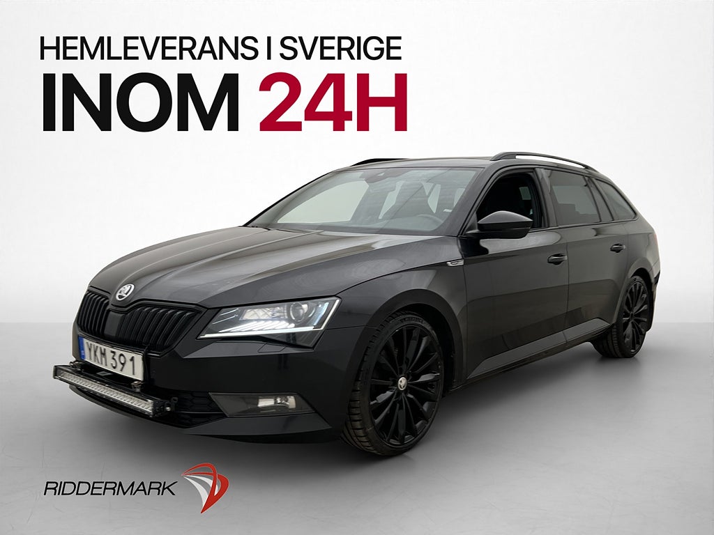 Skoda Superb 2.0 TDI 4x4 Sportline Pano D-Värm M-Värm Canton