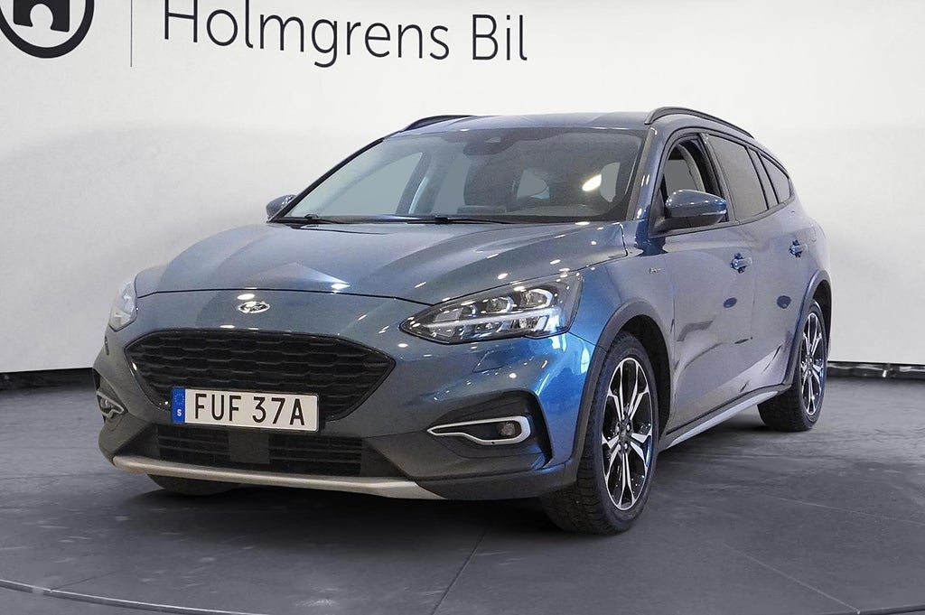 Ford Focus 1,0 EcoBoost Active Kombi 125hk, Rattvärme, Stolsvärme, Keyless