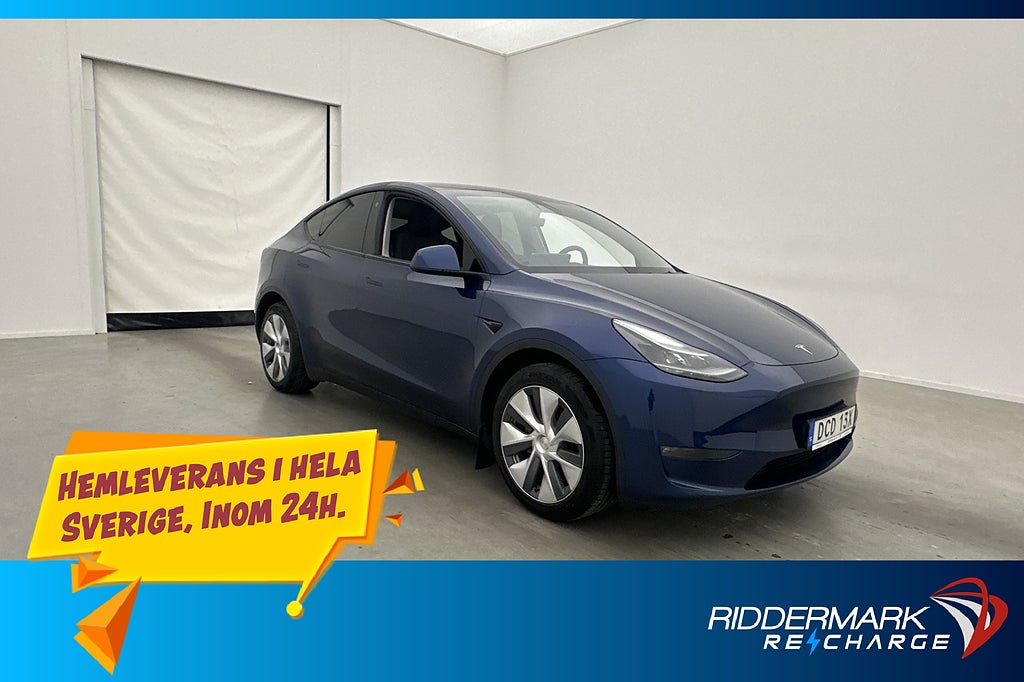 Tesla Model Y Long Range AWD Svensksåld Autopilot Pano MOMS