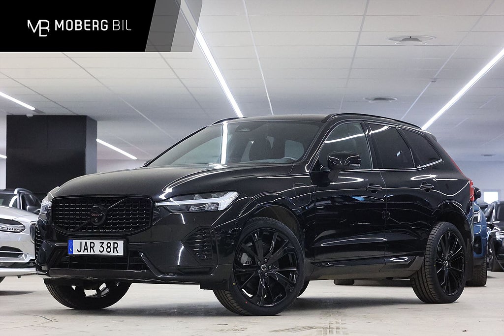 Volvo XC60 Recharge T8 AWD 456hk Ultimate Black Edt H/K 360 HUD Massage