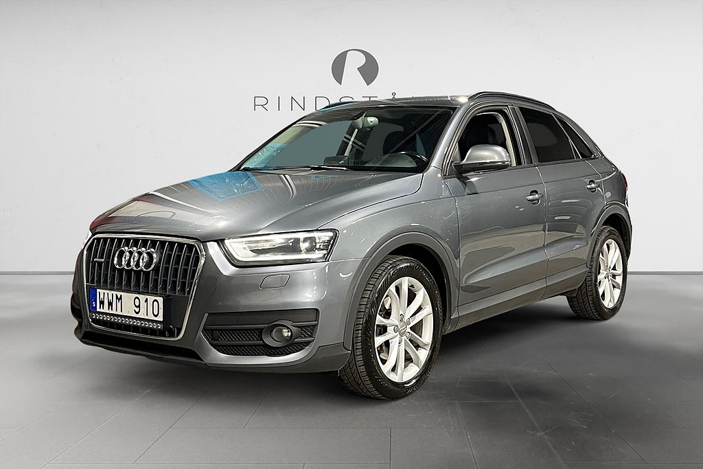 Audi Q3 2.0 TDI 177 HK AUT Q LEDRAMP M&K PDC KAMREM BYTT 18"
