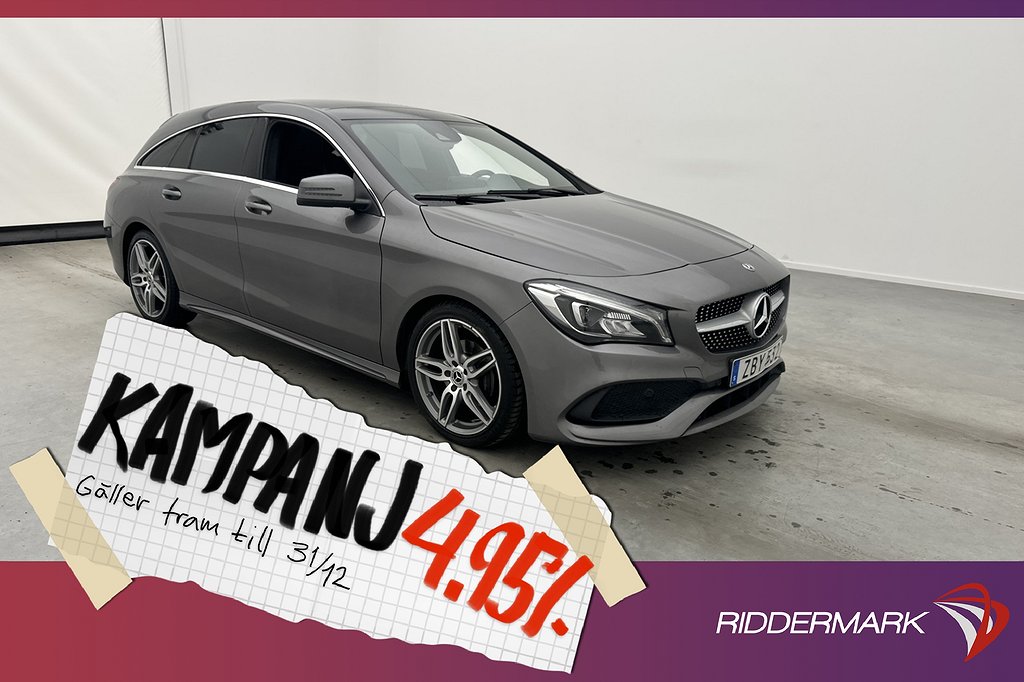 Mercedes-Benz CLA 180 Shooting Brake 122hk AMG P 4,95% Ränta