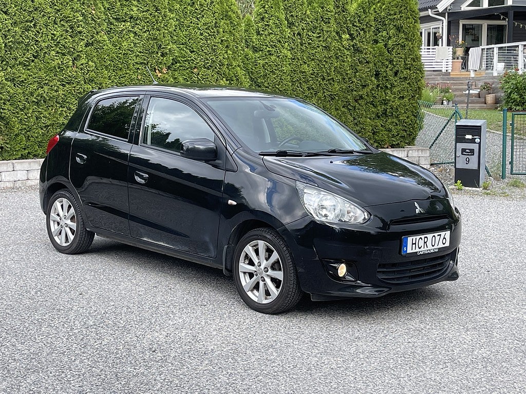 Mitsubishi Space Star 1.2 MIVEC ClearTec Manuell, 80hk, 2015, Euro 6
