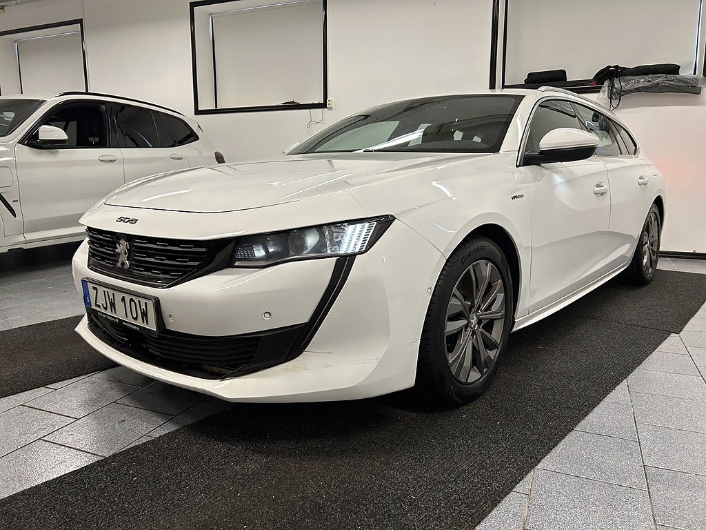 Peugeot 508 SW Hybrid 224 hk EAT Euro 6 Drag NAVI Backkamera MOMS