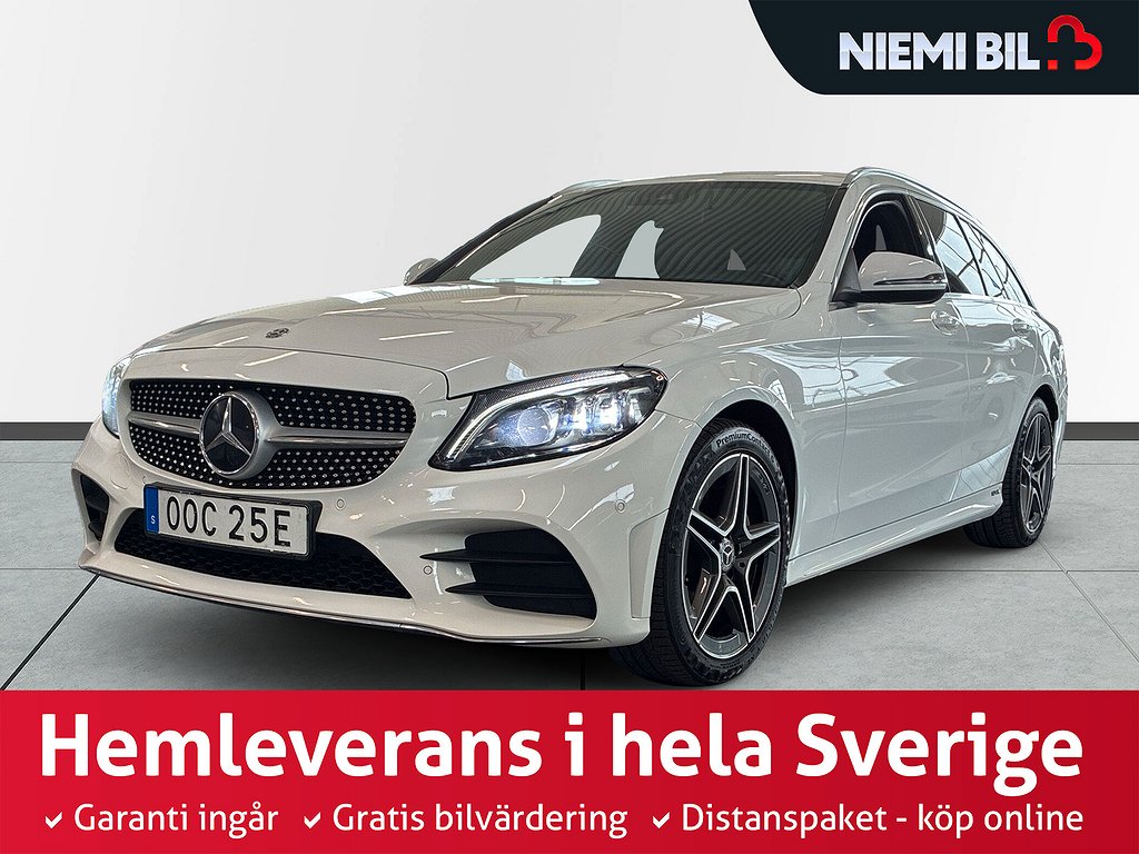 Mercedes-Benz C 220 T d 4MATIC AMG S&V-hjul/Läder/Drag/Dvärm
