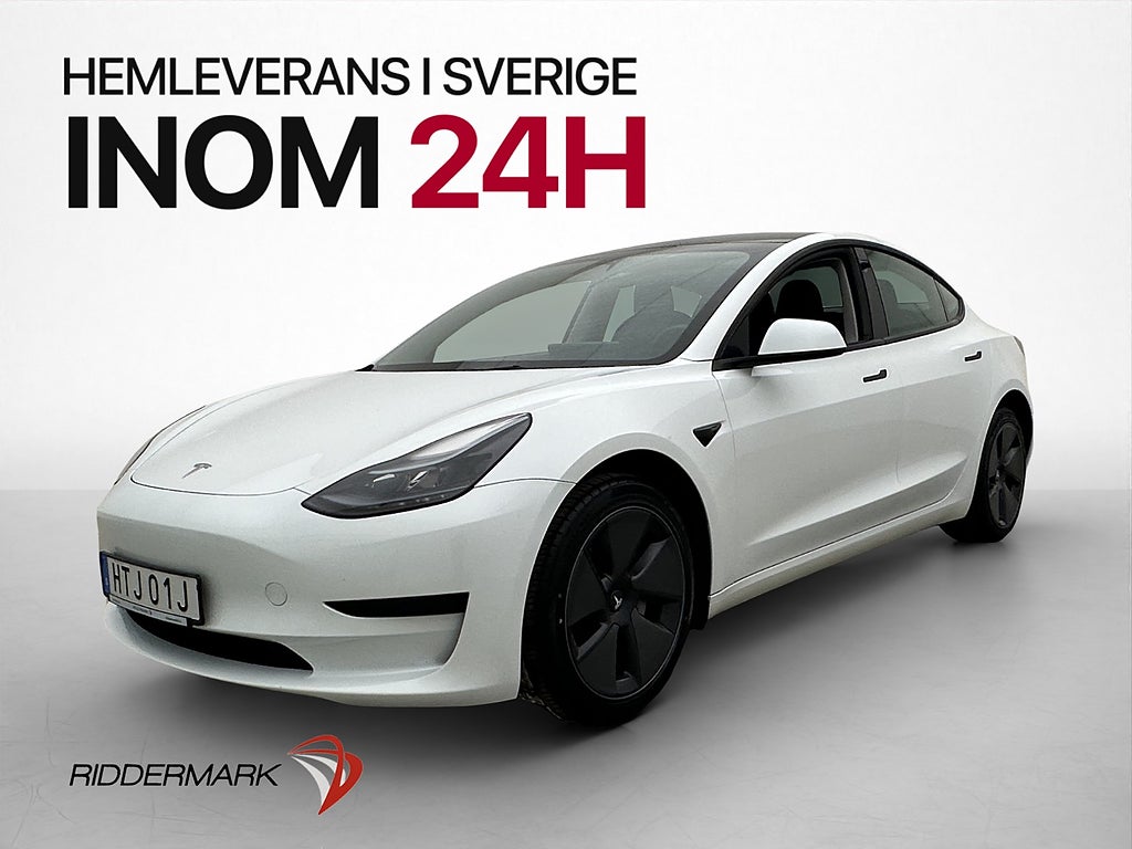 Tesla Model 3 Standard Range Autopilot Svensksåld MOMS