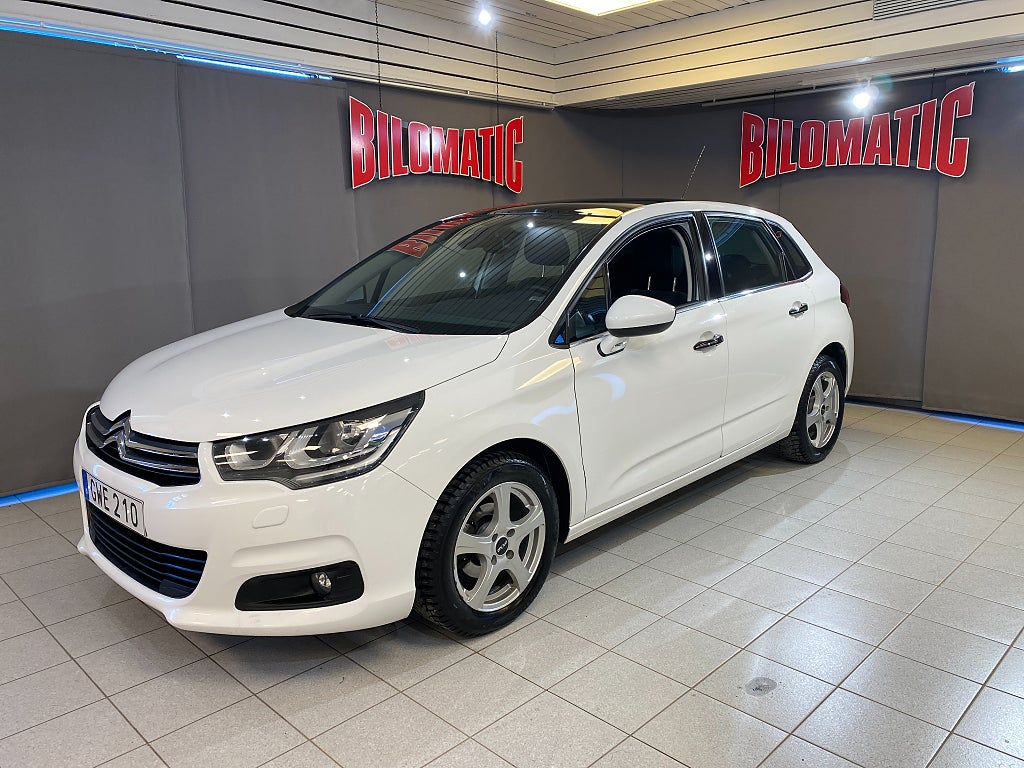 Citroën C4 PT110 Discovery PACK NAV Panorama Motorvärmare V-Hjul