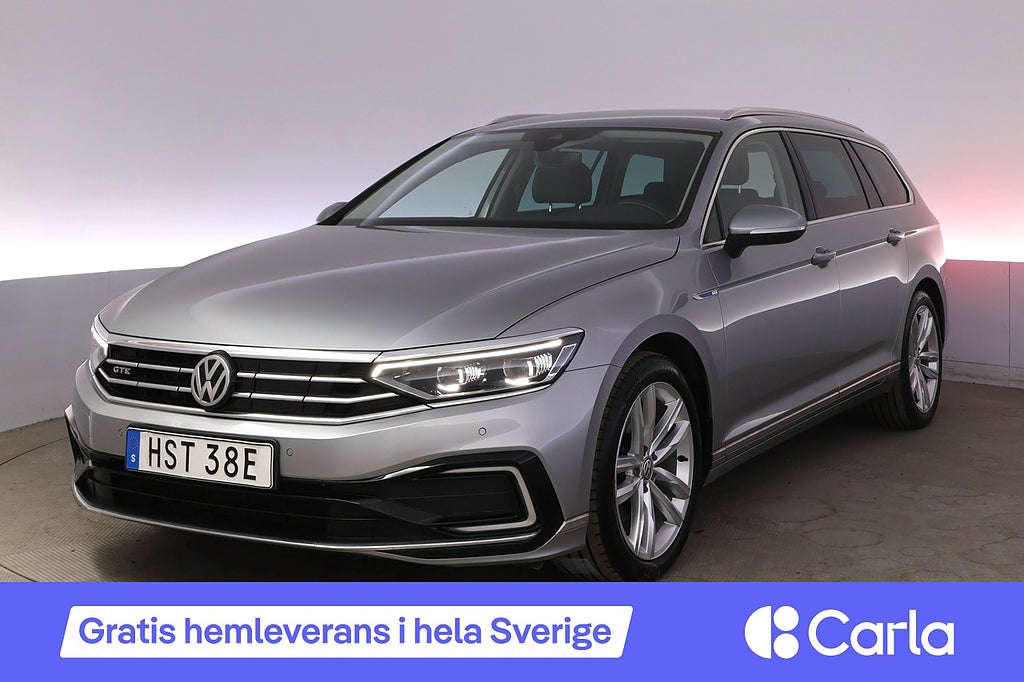 Volkswagen Passat Variant GTE Drag Läder Cockpit Värmare