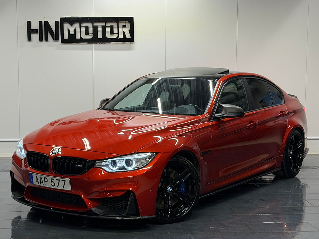 BMW M3 DCT |TakL|H/K|HuD|BKam|Kolfiber|NyServ|NyBess|SvSåld|