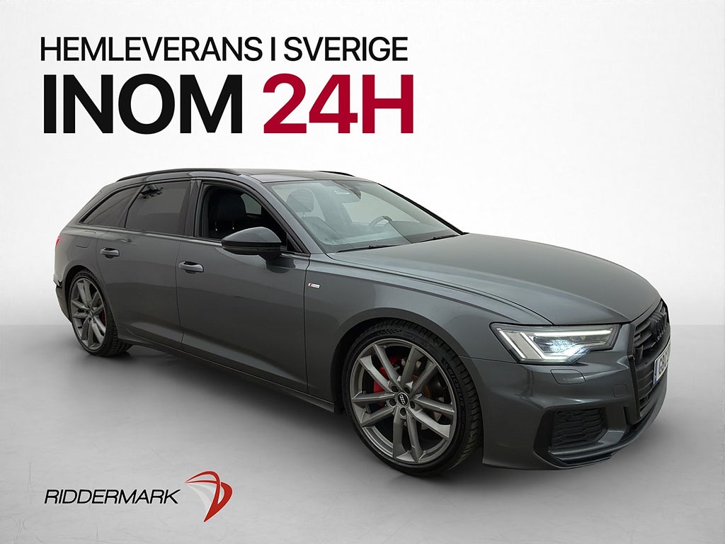 Audi A6 45 TFSI MHEV Quattro Full S-Line Pano P-Värmare Drag