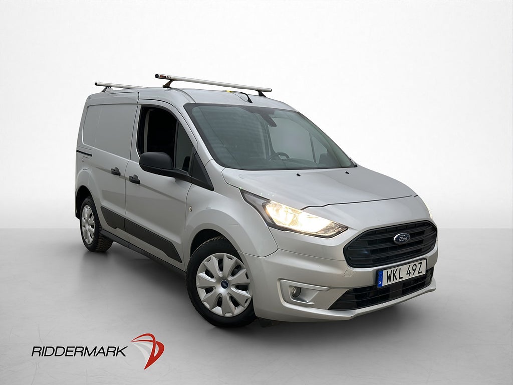 Ford Transit Connect Värmare Dragkrok 3-Sits Kamera Moms