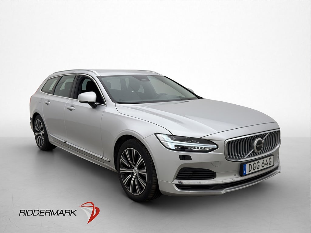 Volvo V90 T6 Recharge 340hk AWD Värmare Kamera CarPlay Drag