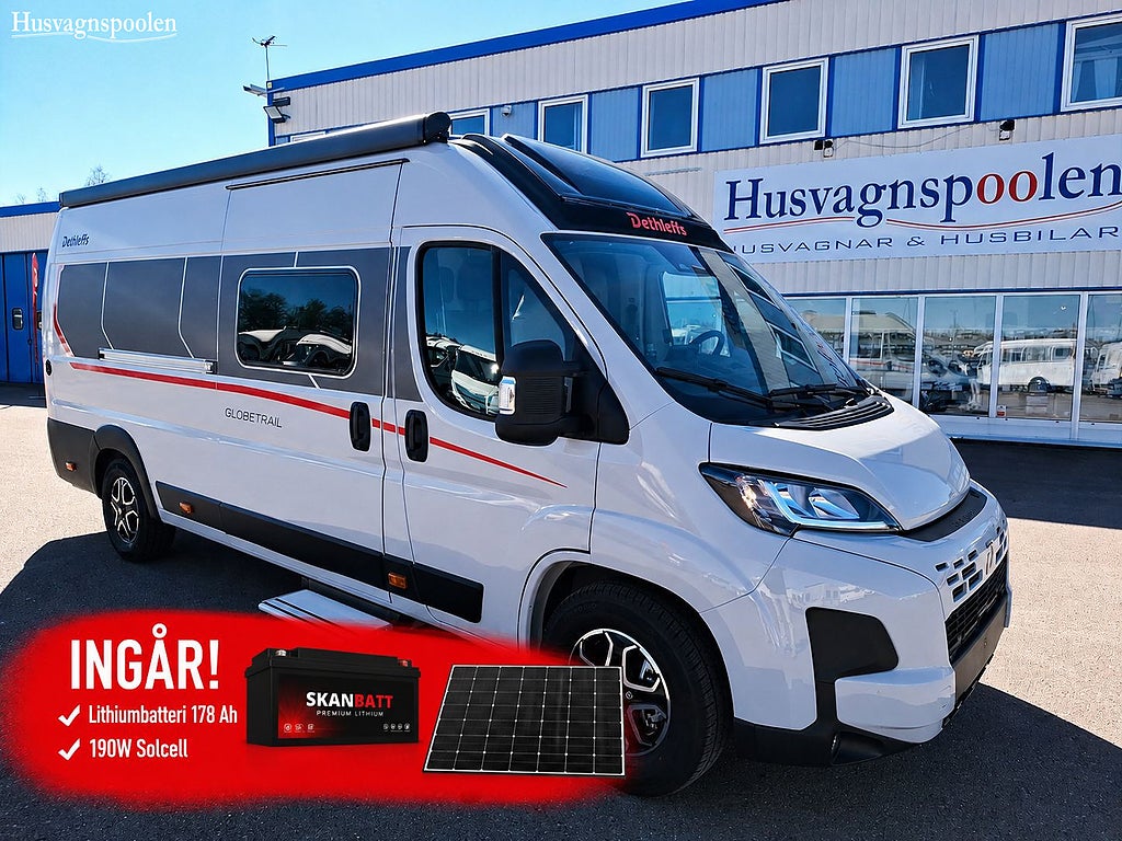 Dethleffs Globetrail 640 ES 95-års Jubileum Automat