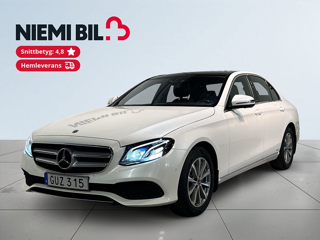 Mercedes-Benz E 220 d 4MATIC 9G Avantgarde Drag Dvärm Pano GPS 360° SoV