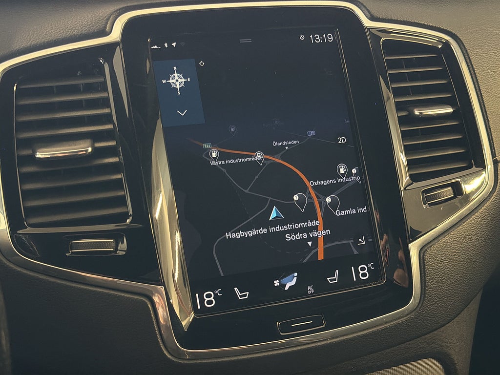 Volvo XC90 7-seater T5 AWD Geartronic, 8-trins, 250ps, 2019