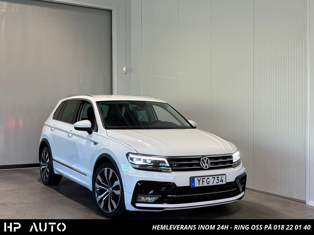 Volkswagen Tiguan 2.0 TDI 4M 190hk R-Line Cockpit Drag D-Värm B-Kam 20"