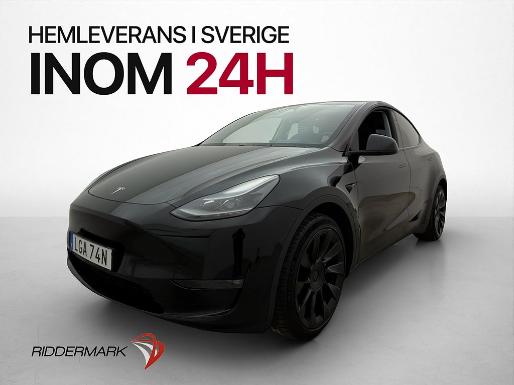 Tesla Model Y Long Range AWD Drag En-Brukare Värmare
