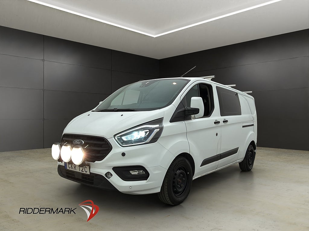 Ford transit-custom CrewVan L2 Värm Drag B-Kam 2xDörrar MOMS