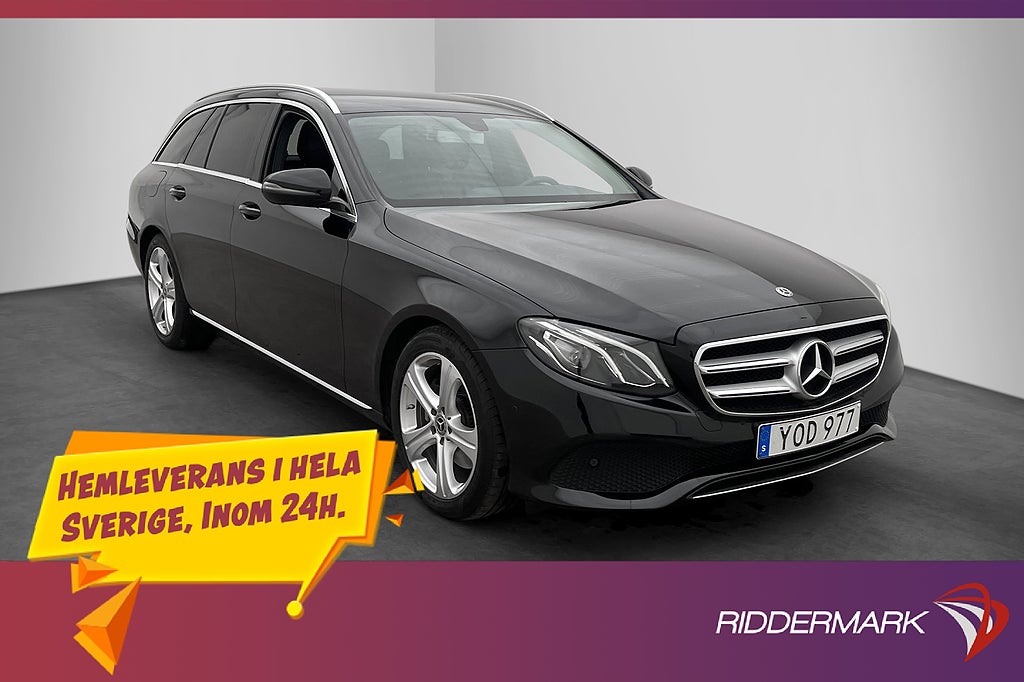 Mercedes-Benz E 220 T d 4M Avantgarde Läder Kamera Navi Drag