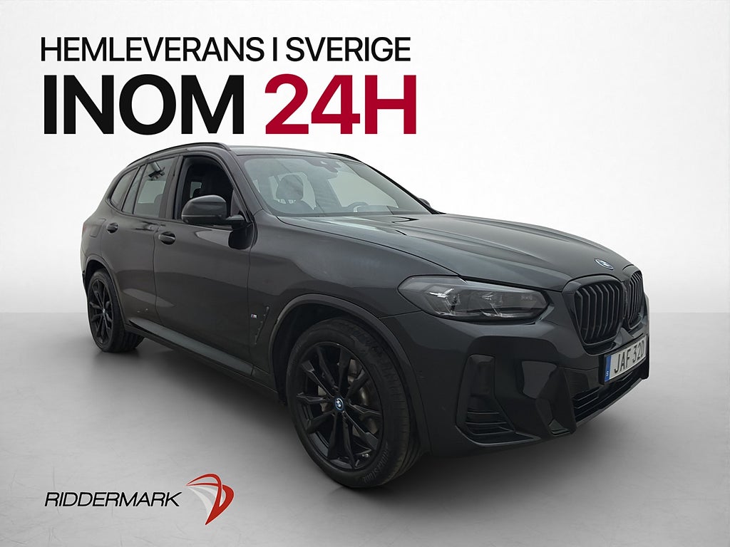 BMW X3 xDrive30e 292hk M-Sport Navi 360° El-bagage Cockpit