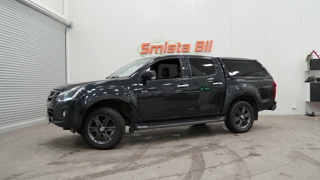 Isuzu D-Max 4WD Huntsman BLACK KÅPA DRAG D-VÄRM LÄDER MOMS 163hk