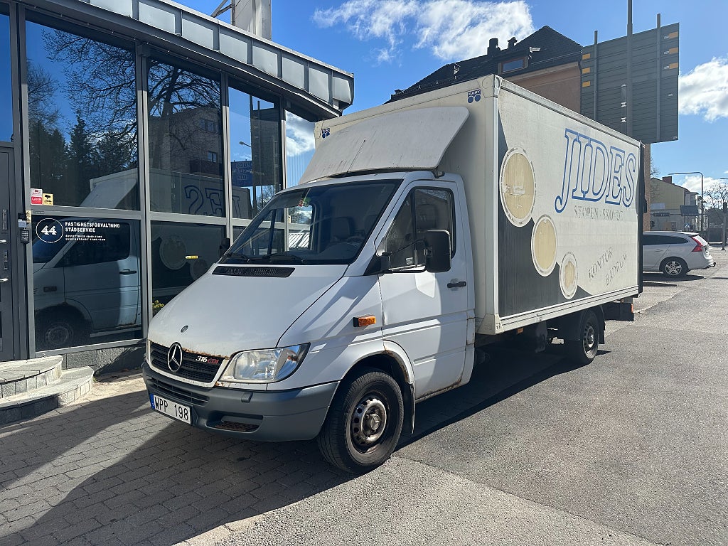 Mercedes-Benz Sprinter 316 CDI Chassi Cab Automat/Moms/nybes
