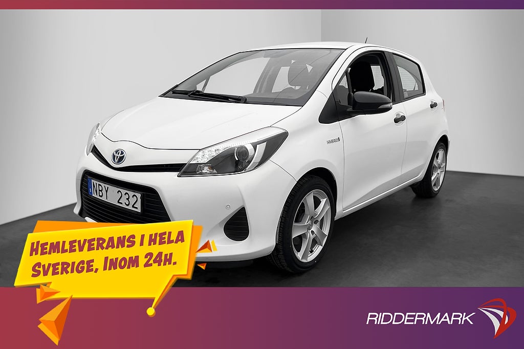 Toyota Yaris Hybrid e-CVT 101hk Life Sensorer Välservad