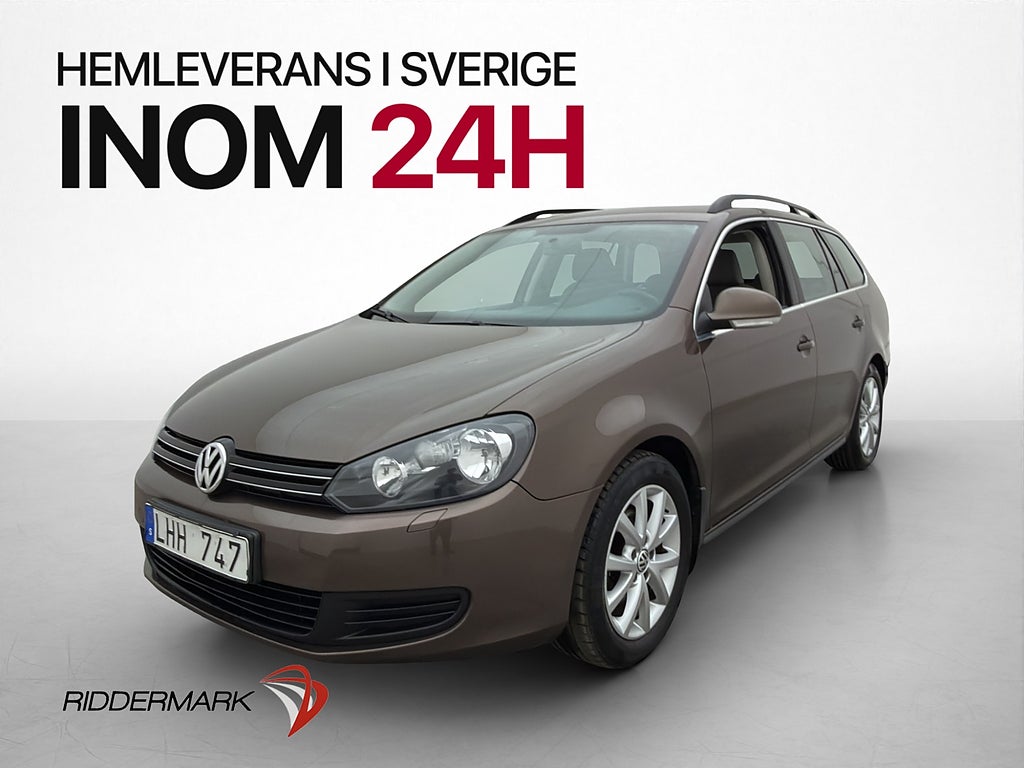 Volkswagen Golf 1.6 TDI Masters Backkamera Farthållare Drag