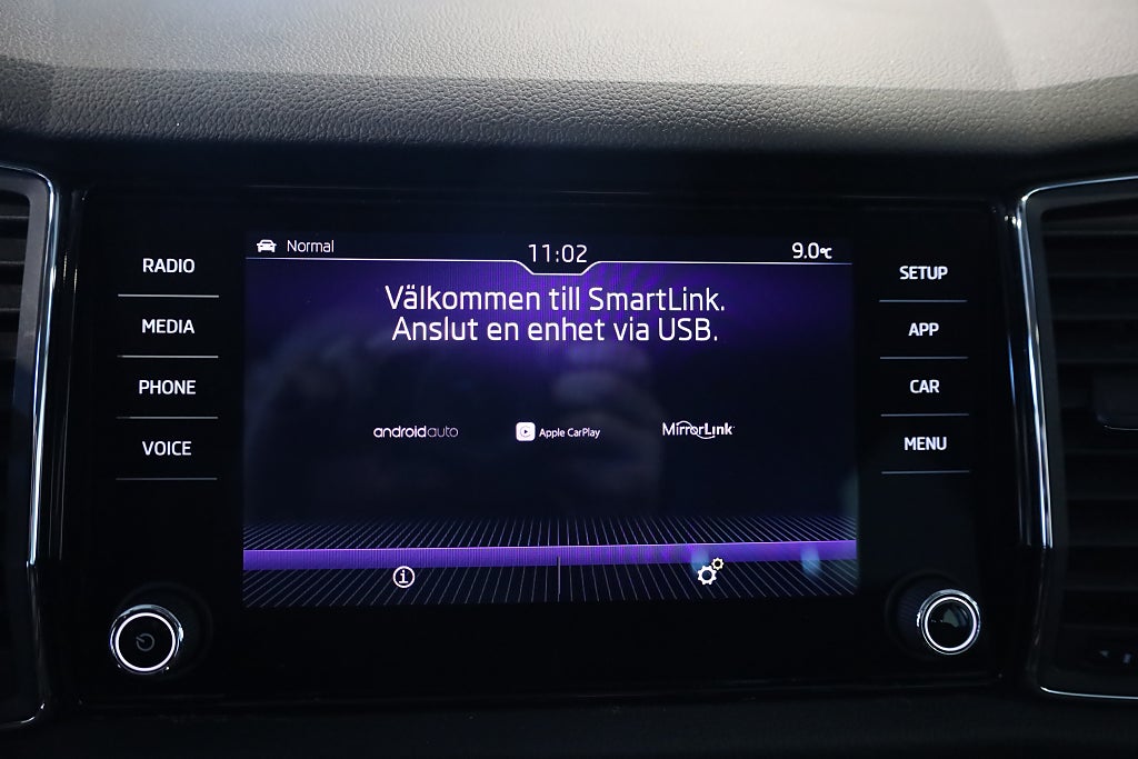 Skoda Kodiaq TDI 190hk 4x4 7-Sits |Drag|D-värm|Cockpit|Läder|