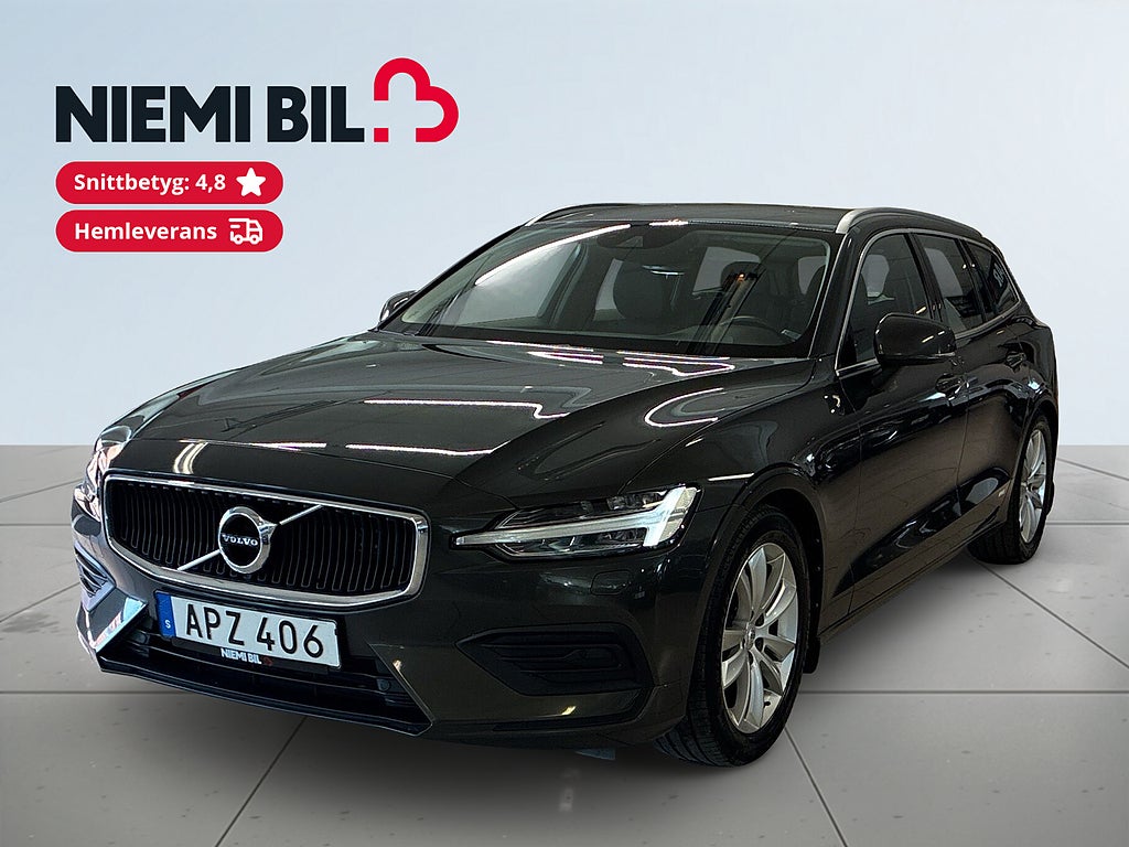 Volvo V60 D4 Momentum Aut Dragkrok Dvärmare Rattvärme S&V-däck
