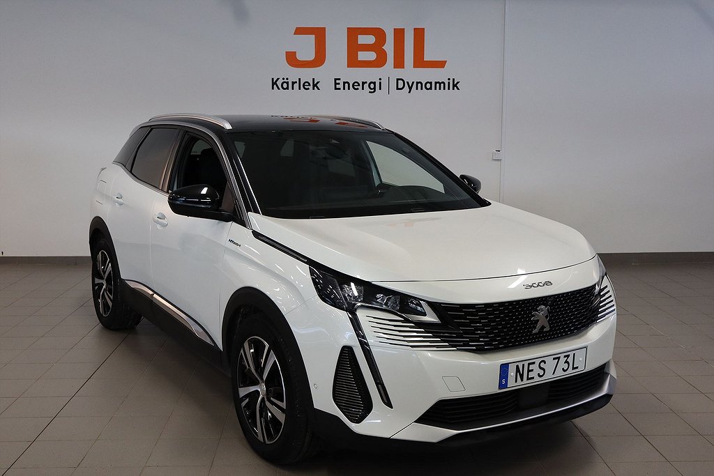 Peugeot 3008 GT Ultimate Business HYBRID4 PHEV 300hk Aut AWD - BACKKAMERA